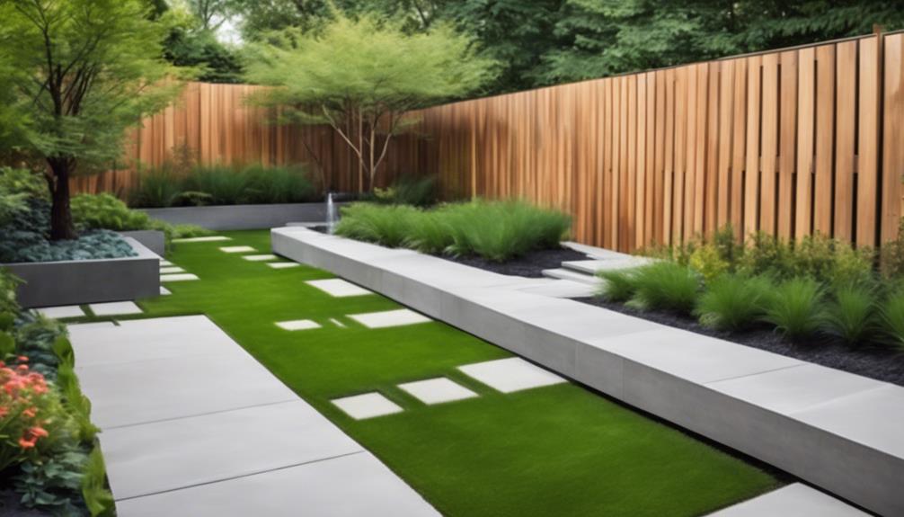 chic contemporary garden concepts