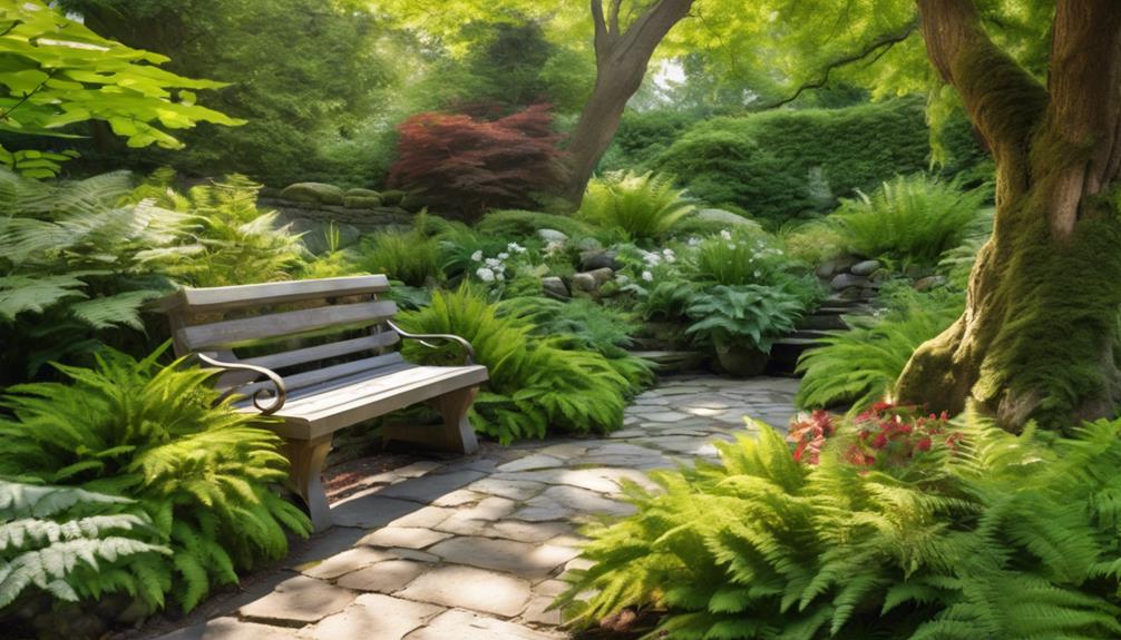 creating comfortable shaded gardens