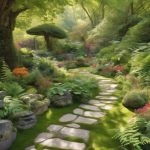 custom stone pathways enhance gardens