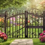 decorative garden fencing installation tips