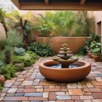 enhancing hardscaping with plants