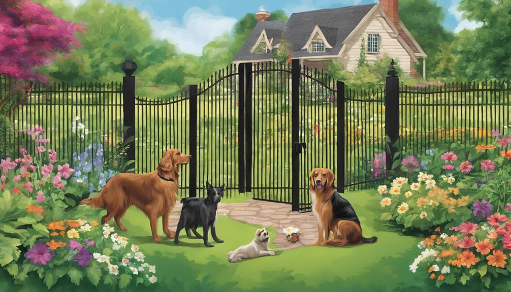 garden fencing for pets