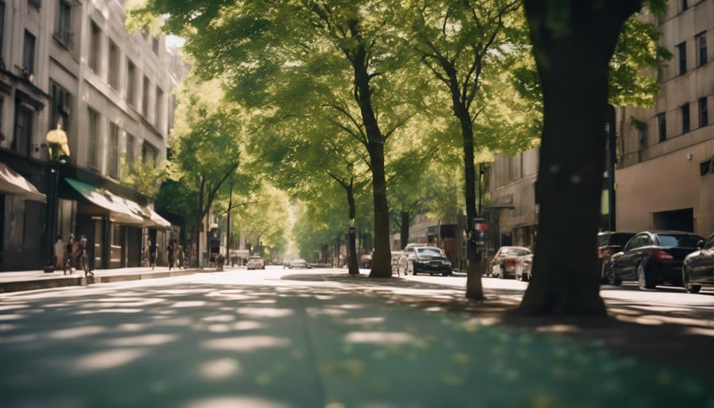 greenery in city spaces