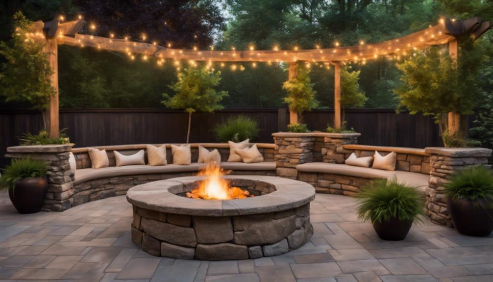 hardscaping for outdoor entertainment