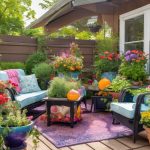 patio container garden benefits