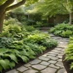 shaded garden design inspiration