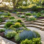 sloped garden hardscaping solutions